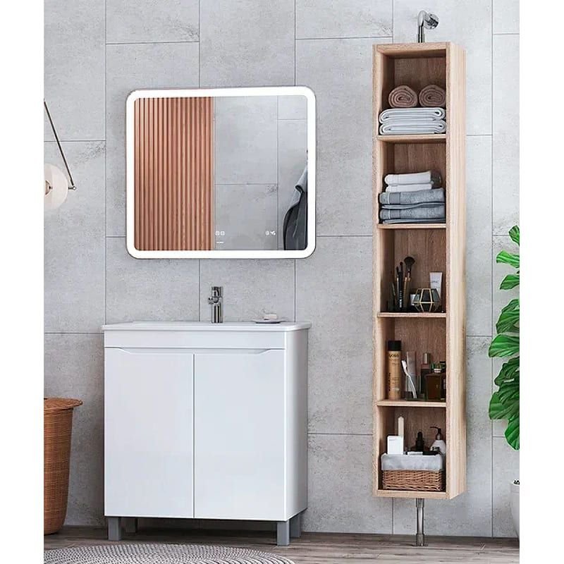 Тумба Vigo (Виго) Grani 75-2-0, tn.GRI.OSK.75.2D напольная, 2 дв.(под раковину Оскар 75) белый