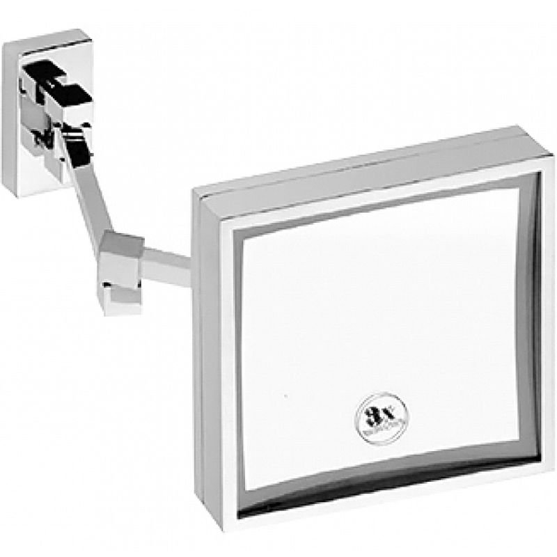 Зеркало косметическое Bemeta (Бемета) квадратное с подсветкой LED сенсорное хром (116101202)