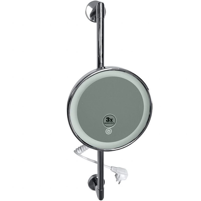 Зеркало косметическое Bemeta (Бемета) d200 мм на штанге хром (116501682)