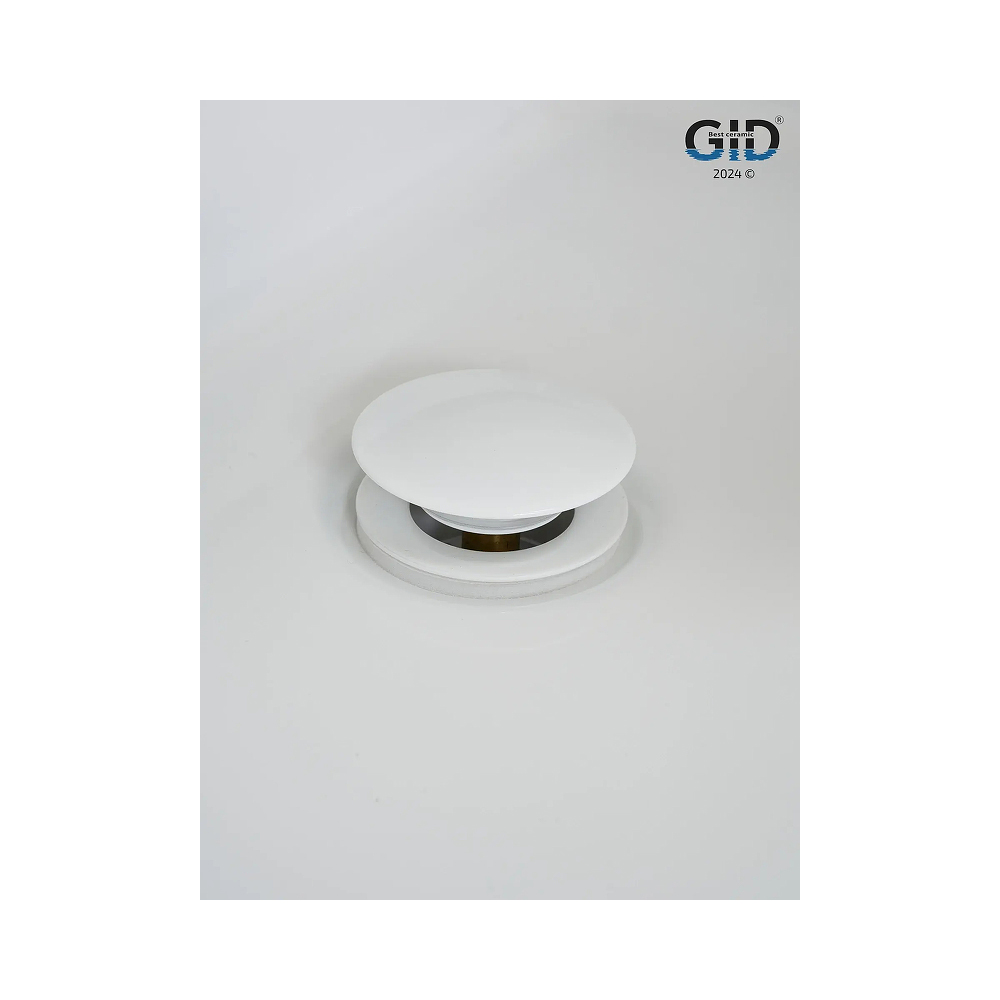 Донный клапан Gid Minucia универсальный G-60W 76606K белый