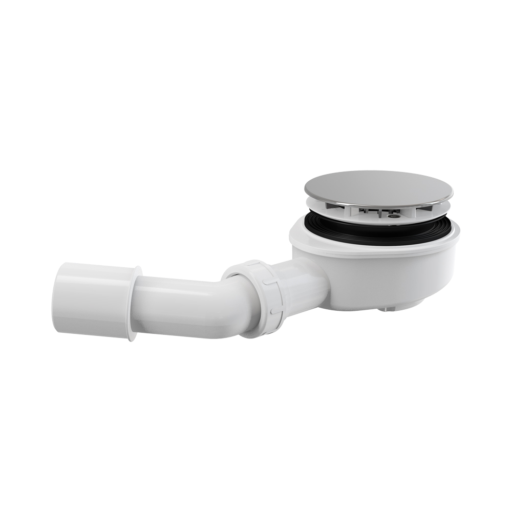 Сифон для душевого поддона Alcaplast (алкапласт) А491CR, хром