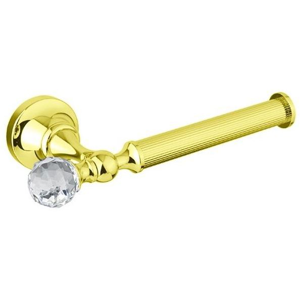 Держатель для туалетной бумаги Cezares (Цезарис) Olimp, цвет золото Swarovski OLIMP-TH04-03/24-Sw