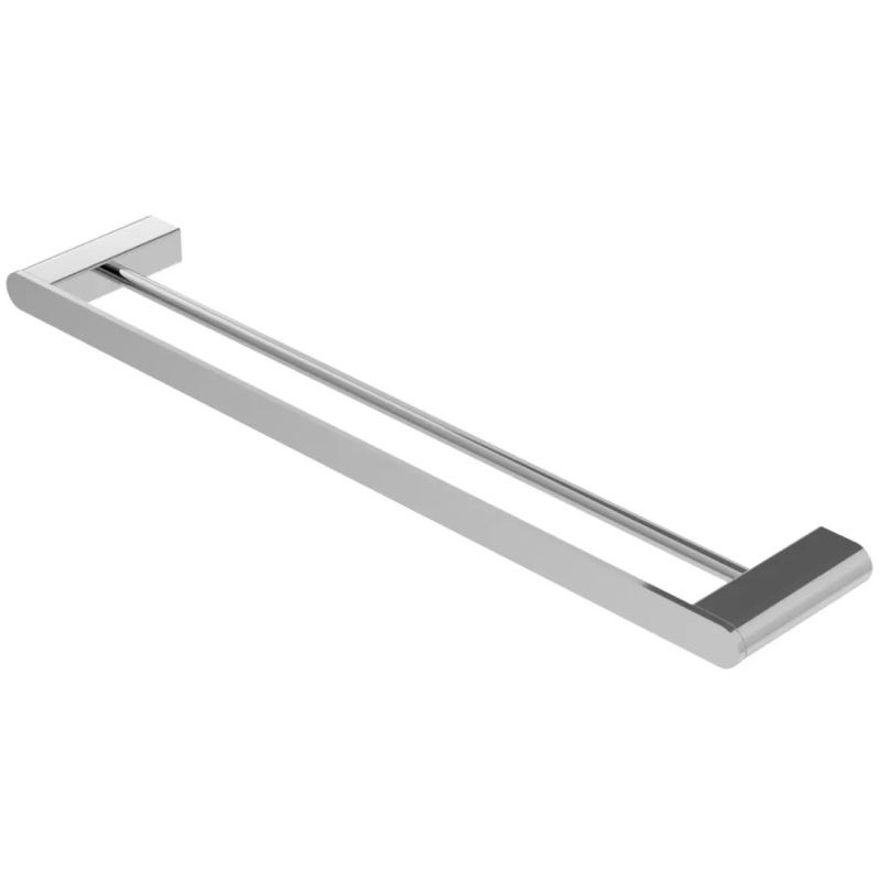 Полотенцедержатель двойной 60 см, цвет хром STYLUS-THD-60-01