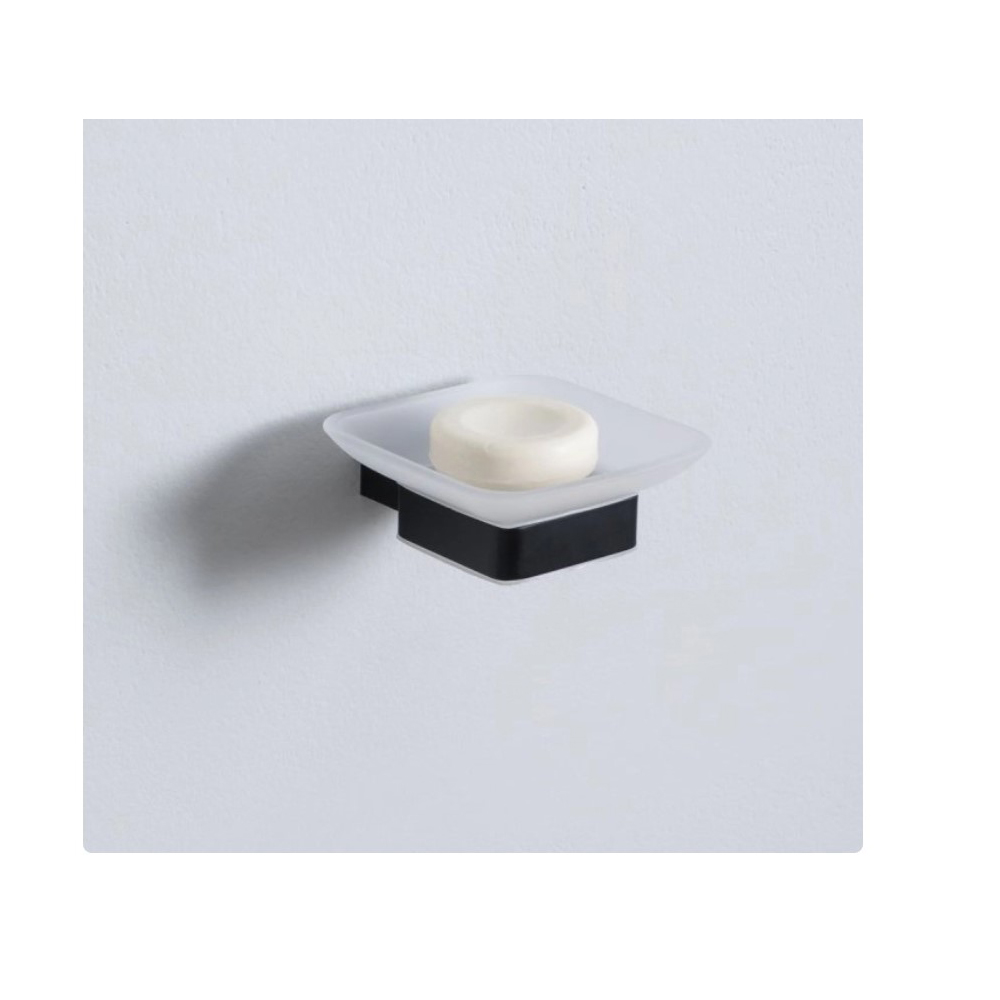 Мыльница Allen Brau (Аллен Брау) Infinity 6.21004-31 белый,черный матовый