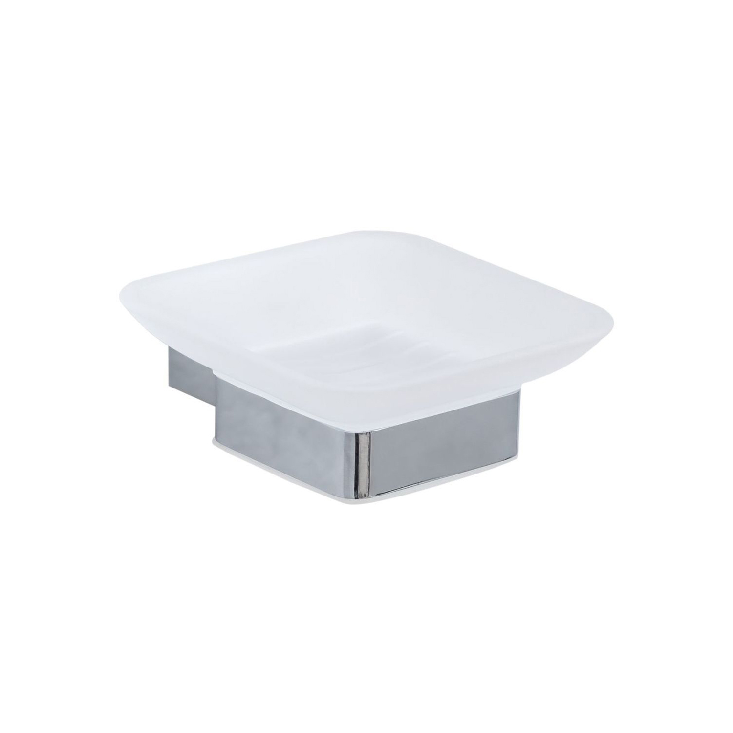 Мыльница Allen Brau (Аллен Брау) Infinity 6.21004-00 белая, хром