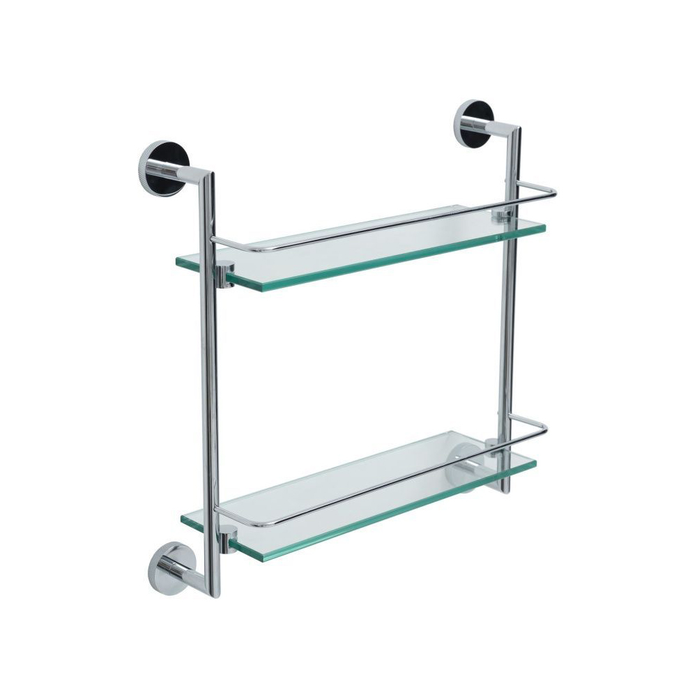 Полка с полотенцедержателем Allen Brau (Аллен Брау) Priority 6.31015-00, хром