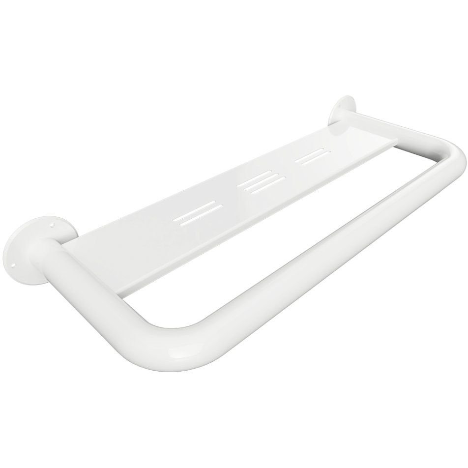 Поручень Bemeta (Бемета) Help с полкой 580 мм белый (301100574)