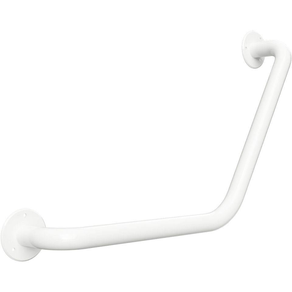 Поручень угловой Bemeta (Бемета) Help 120 градусов белый (301102014)