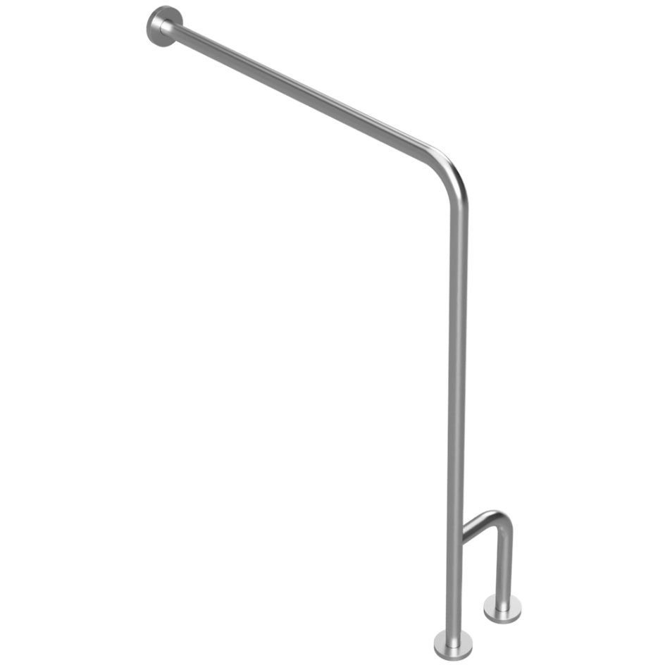 Поручень опорный Bemeta (Бемета) Help правый сталь шлифованная (301122142)