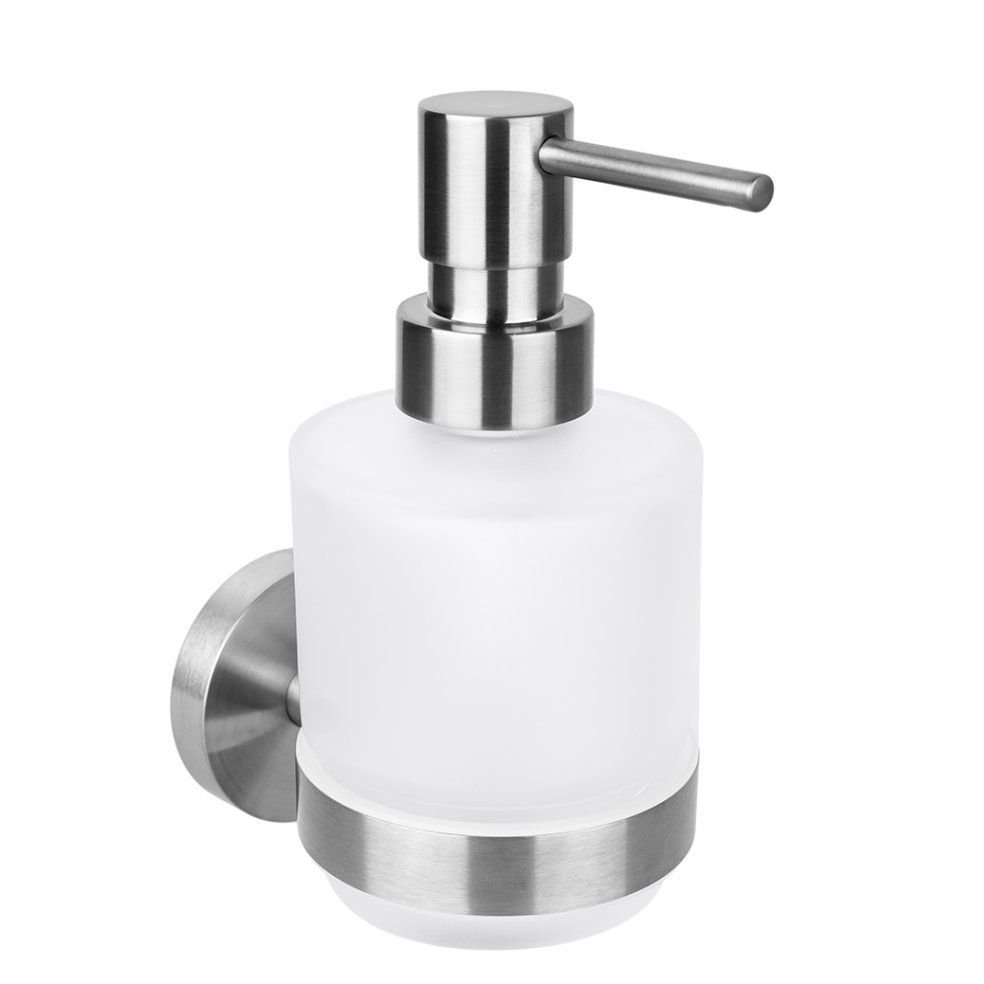 Дозатор жидкого мыла Bemeta (Бемета) Neo MINI 200 мл стекло сталь шлифованная (104109115)