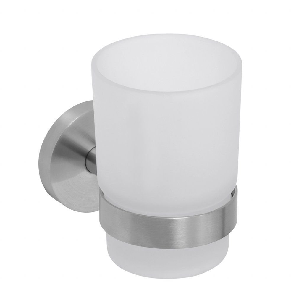 Держатель зубных щеток Bemeta (Бемета) Neo стакан сталь шлифованная (104110015)