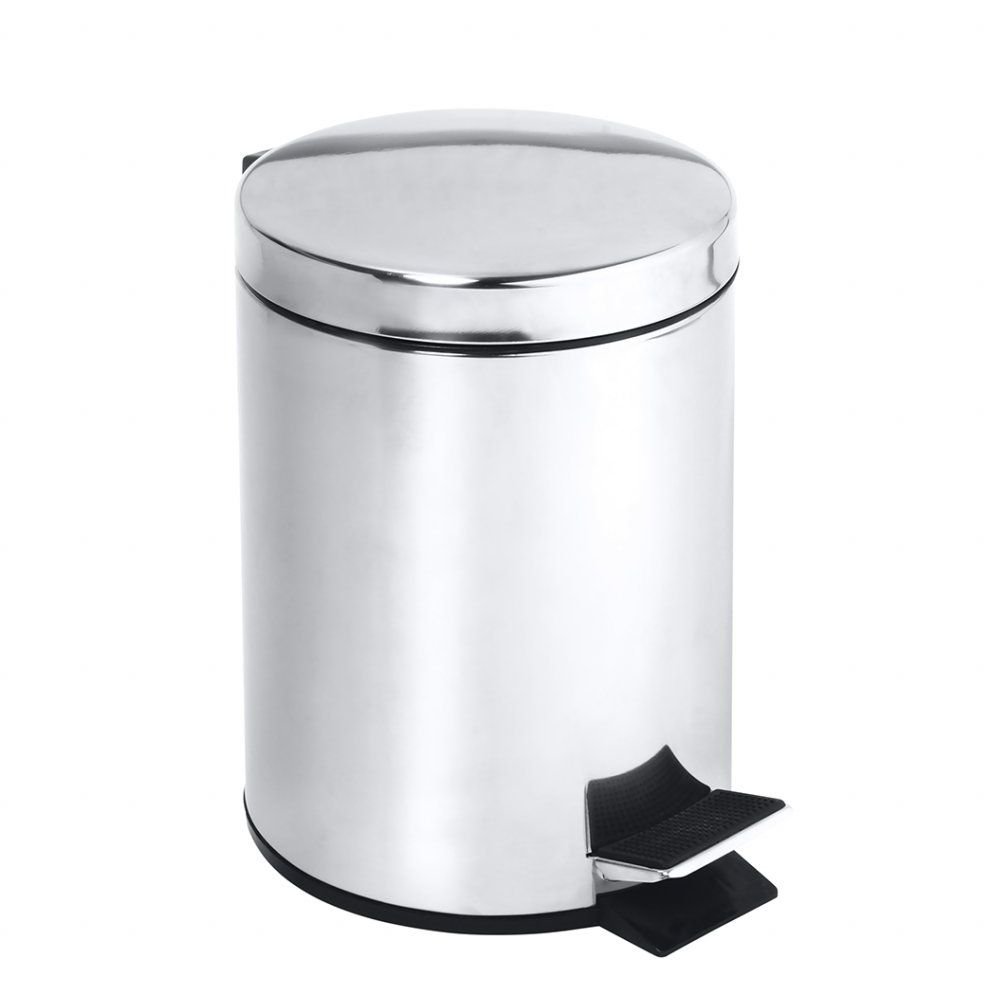 Ведро мусорное Bemeta (Бемета) Hotel 3 л сталь полированная (104315022)