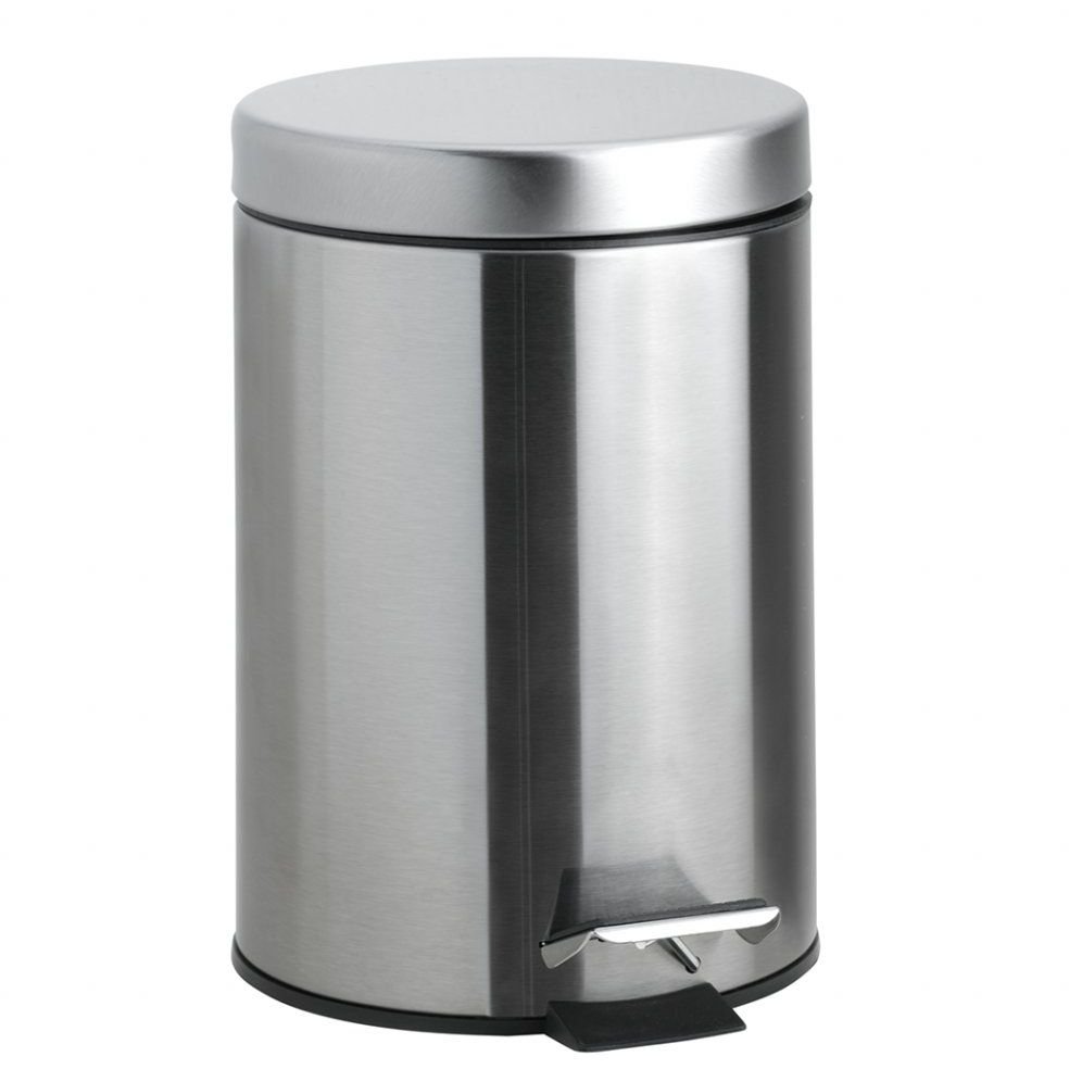 Ведро мусорное Bemeta (Бемета) Hotel 3 л сталь шлифованная (104315025)