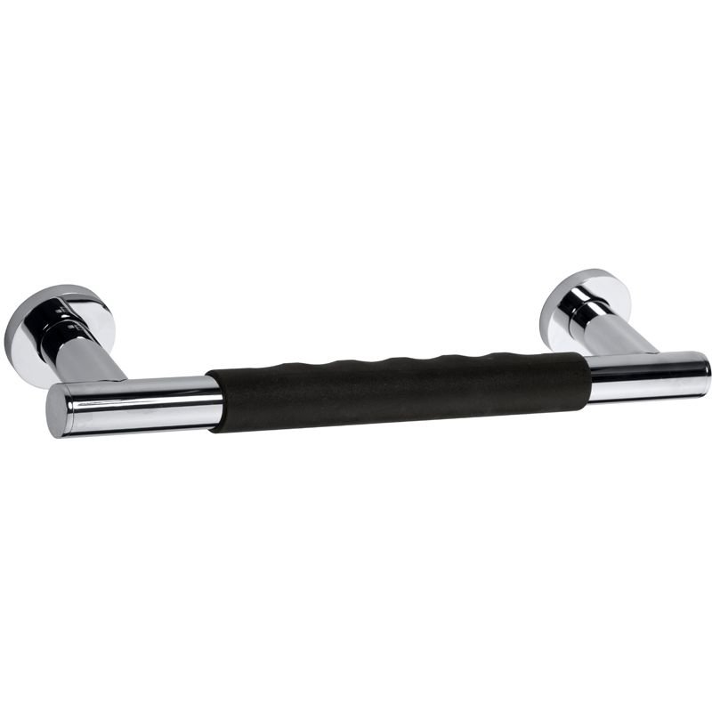 Поручень Bemeta Omega (Омега) 300 мм прямой резина хром (104507661)