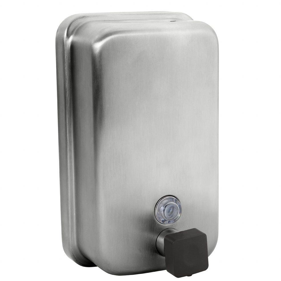 Дозатор жидкого мыла Bemeta (Бемета) Hotel 1250 мл сталь шлифованная (105109075)