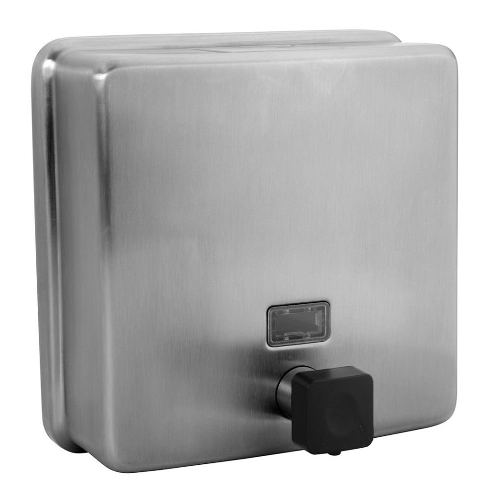 Дозатор жидкого мыла Bemeta (Бемета) Hotel 1500 мл сталь шлифованная (105109205)