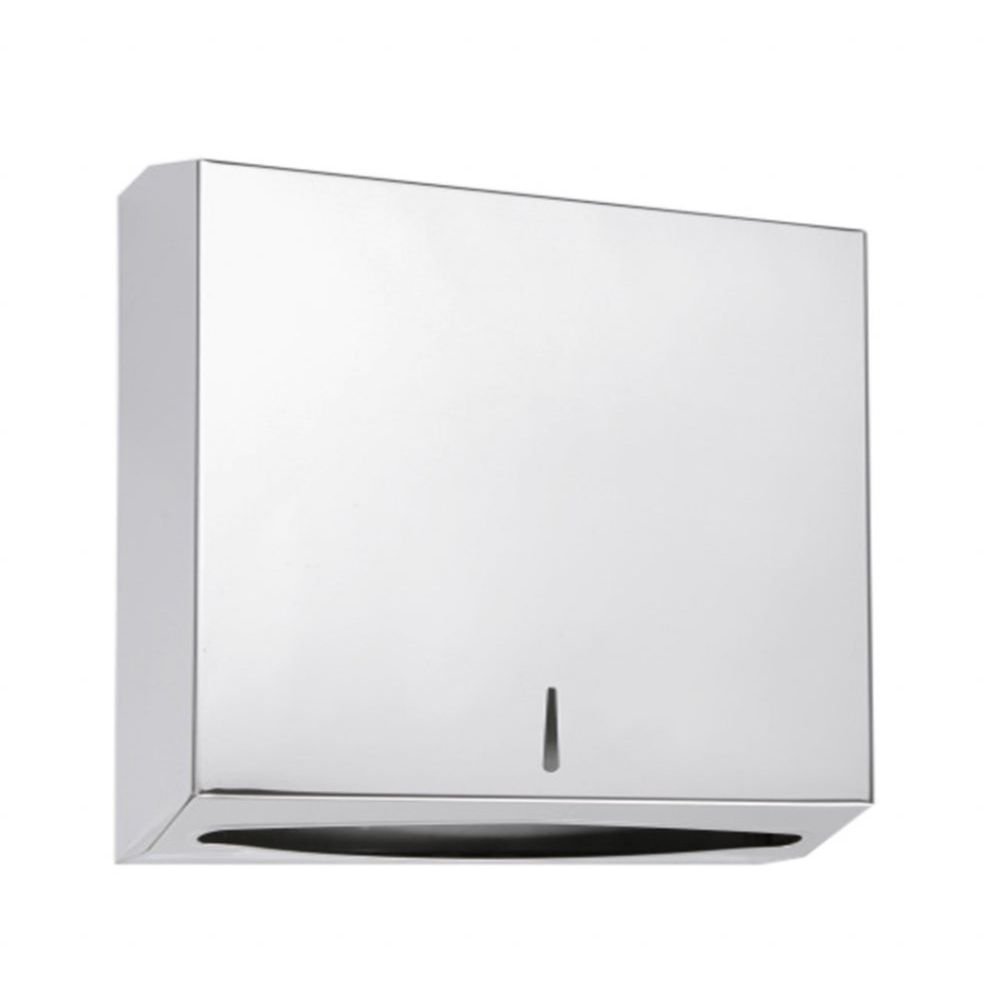 Диспенсер для бумажных полотенец Bemeta (Бемета) Hotel 265 мм сталь полированная (113103031)