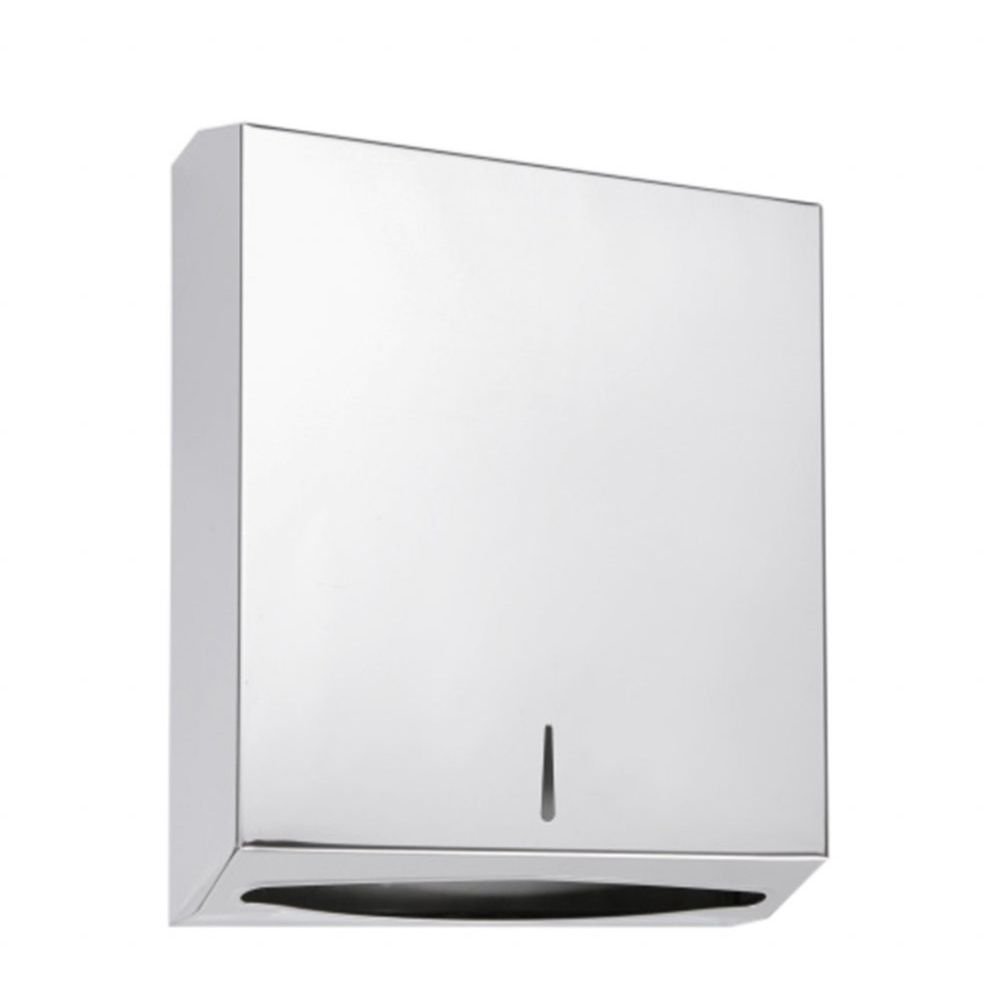 Диспенсер для бумажных полотенец Bemeta (Бемета) Hotel 370 мм сталь полированная (113103041)