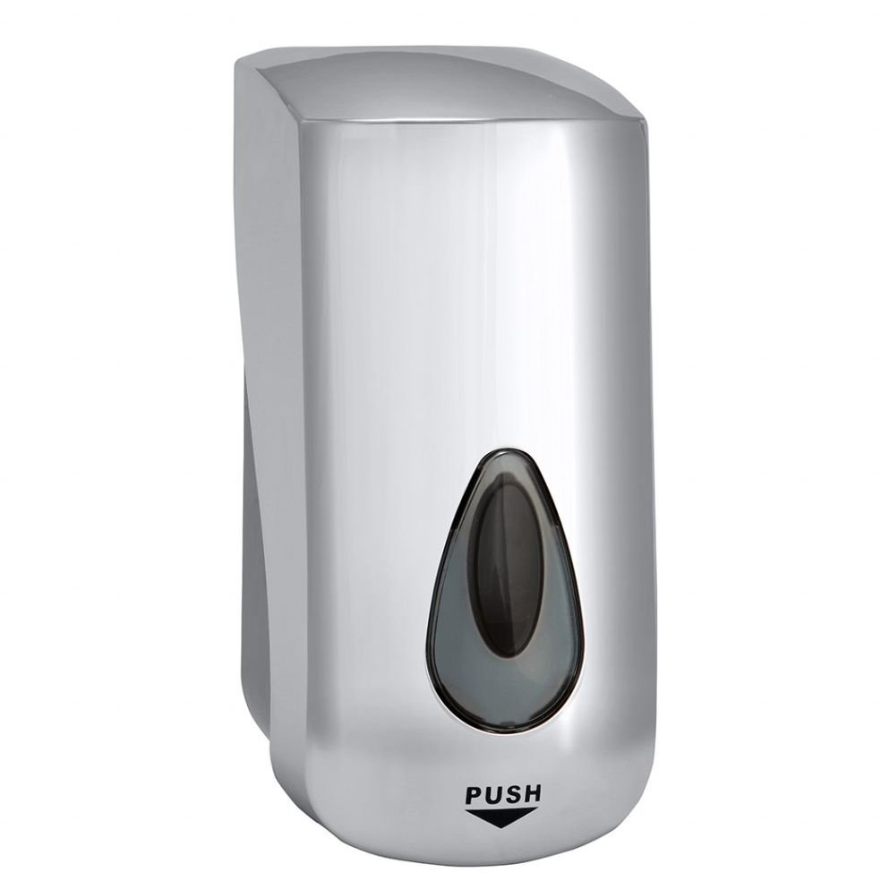 Дозатор жидкого мыла Bemeta (Бемета) Hotel 1000 мл серый (121209037)