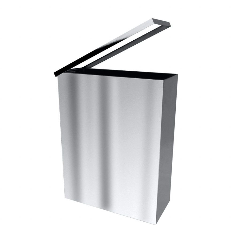Мусорный ящик Bemeta (Бемета) Hotel 25 л сталь шлифованная (125115045)