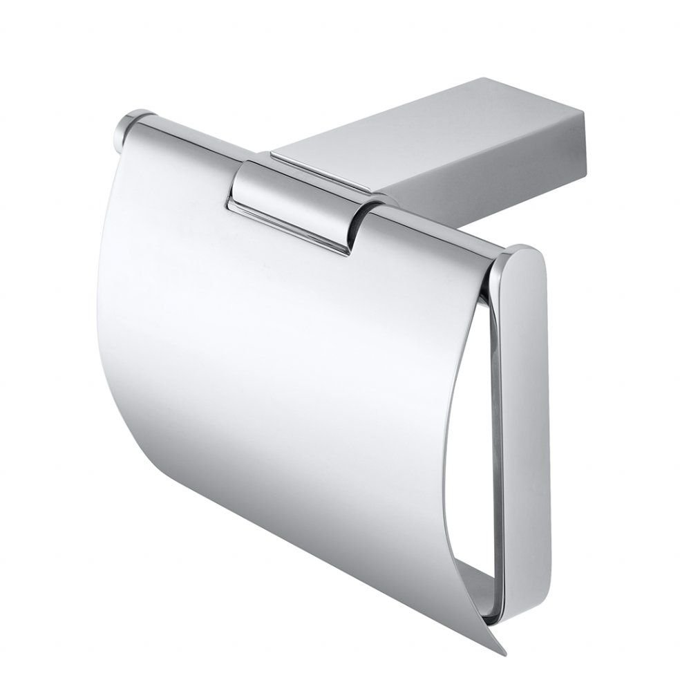 Держатель туалетной бумаги Bemeta (Бемета) Via с крышкой хром (135012012)