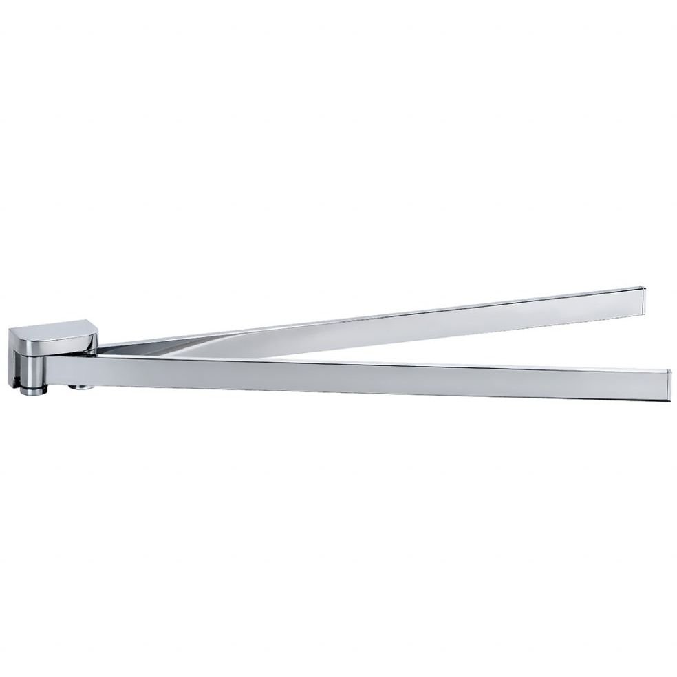 Полотенцедержатель Bemeta (Бемета) Solo 393 мм двойной поворотный хром (139104232)