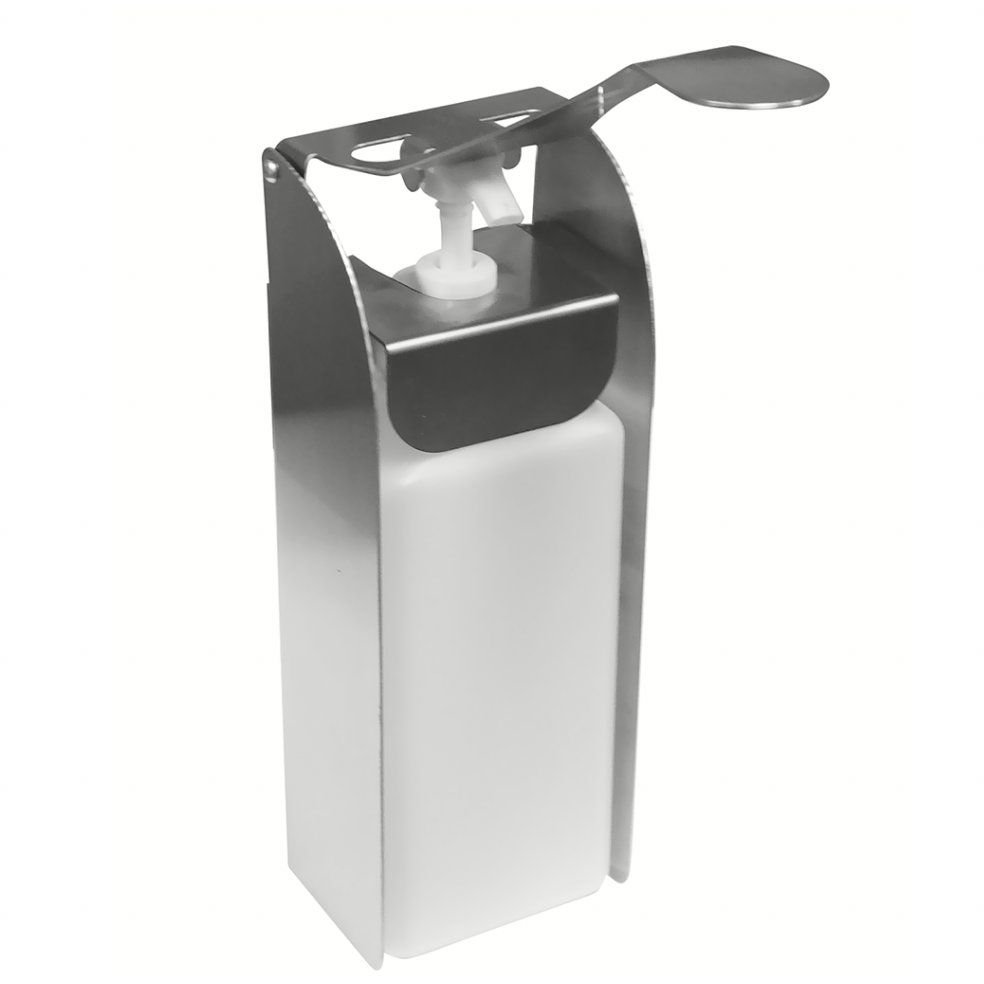 Дозатор жидкого мыла Bemeta (Бемета) Hotel рычажный сталь шлифованная (101109285)