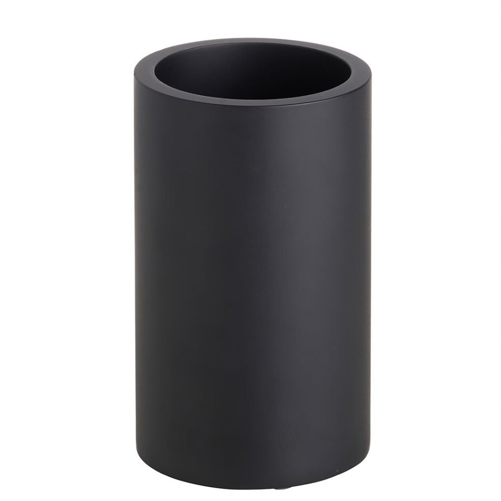 Держатель зубных щеток Bemeta (Бемета) Gamma oтдельностоящий круглый черный (145611320)