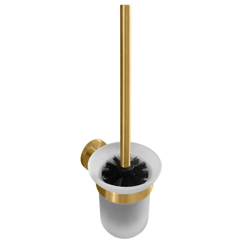 Ершик подвесной Bemeta (Бемета) Sablo стекло щетка черная золото матовое (160113017)