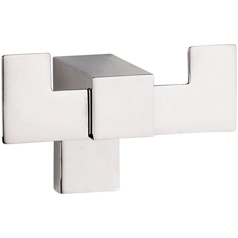 Крючок двойной Sanibano Elegance, цвет черный матовый H8700/09DMB