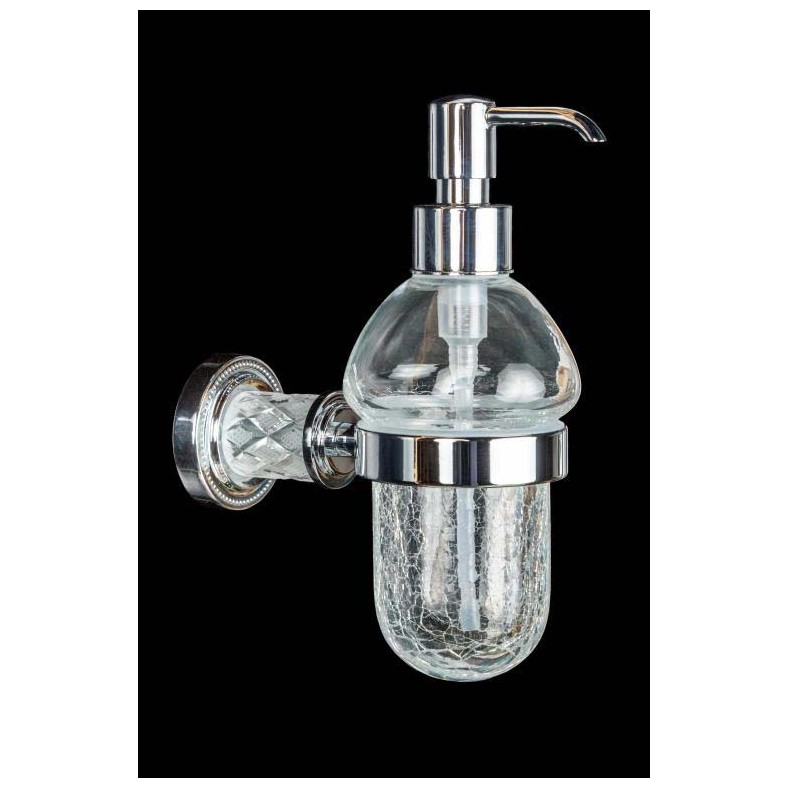 Диспенсер Богеме Murano Cristal Хром 10912-CRST-CH, Boheme