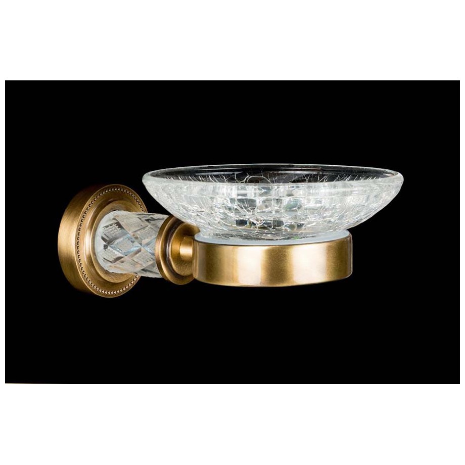 Мыльница Богеме Murano Cristal Бронза 10903-CRST-BR, Boheme
