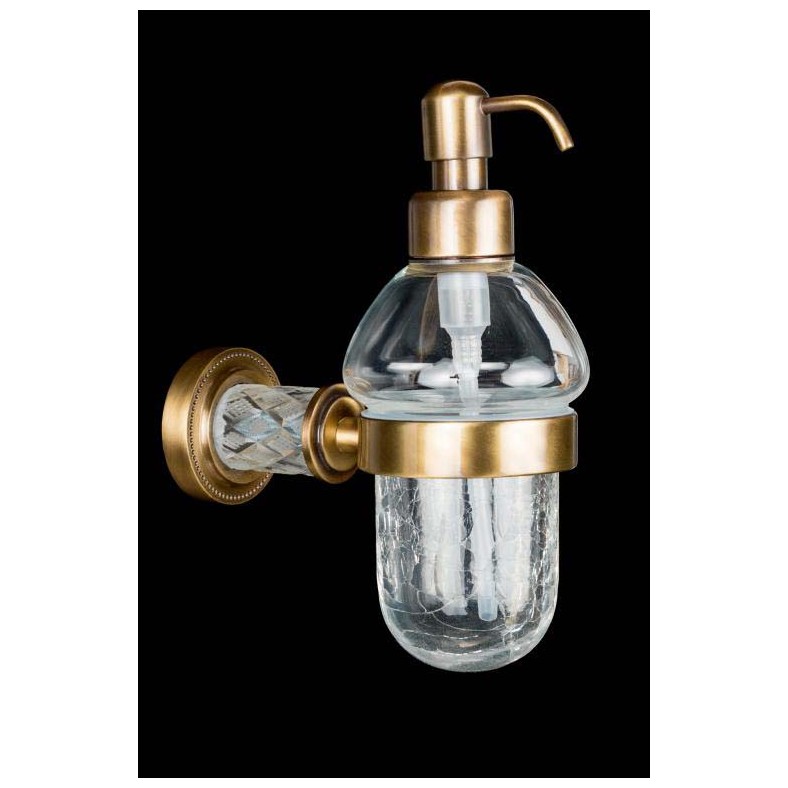 Диспенсер Богеме Murano Cristal Бронза 10912-CRST-BR, Boheme CRYSTAL