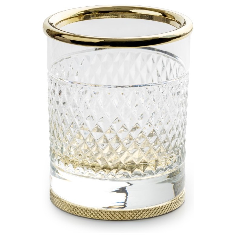 Стакан настольный Богеме AURA Gold 10252-G, Boheme