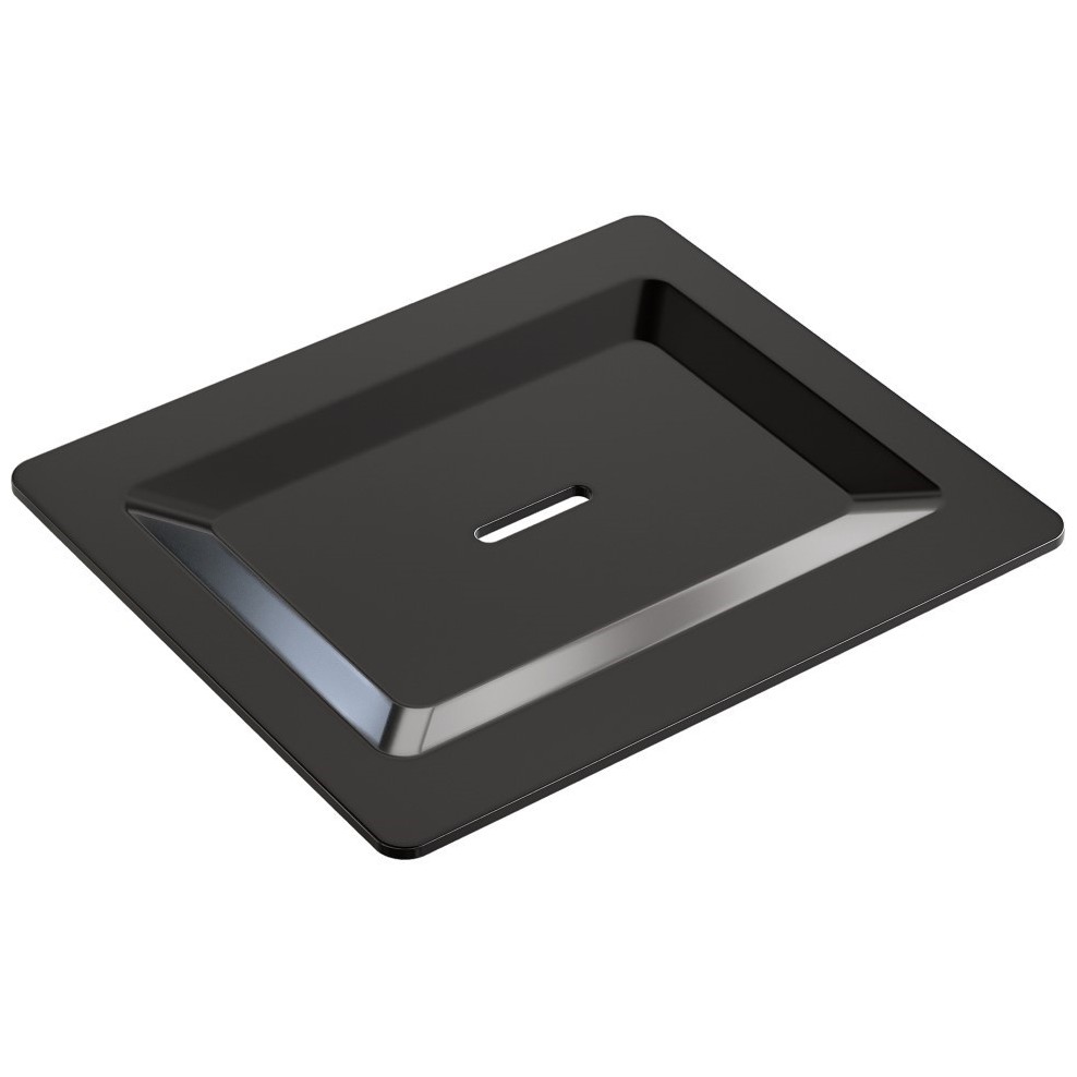 Мыльница Богеме Space Графитовый 10966-SGM-SOAP, Boheme Shiny gunmetal