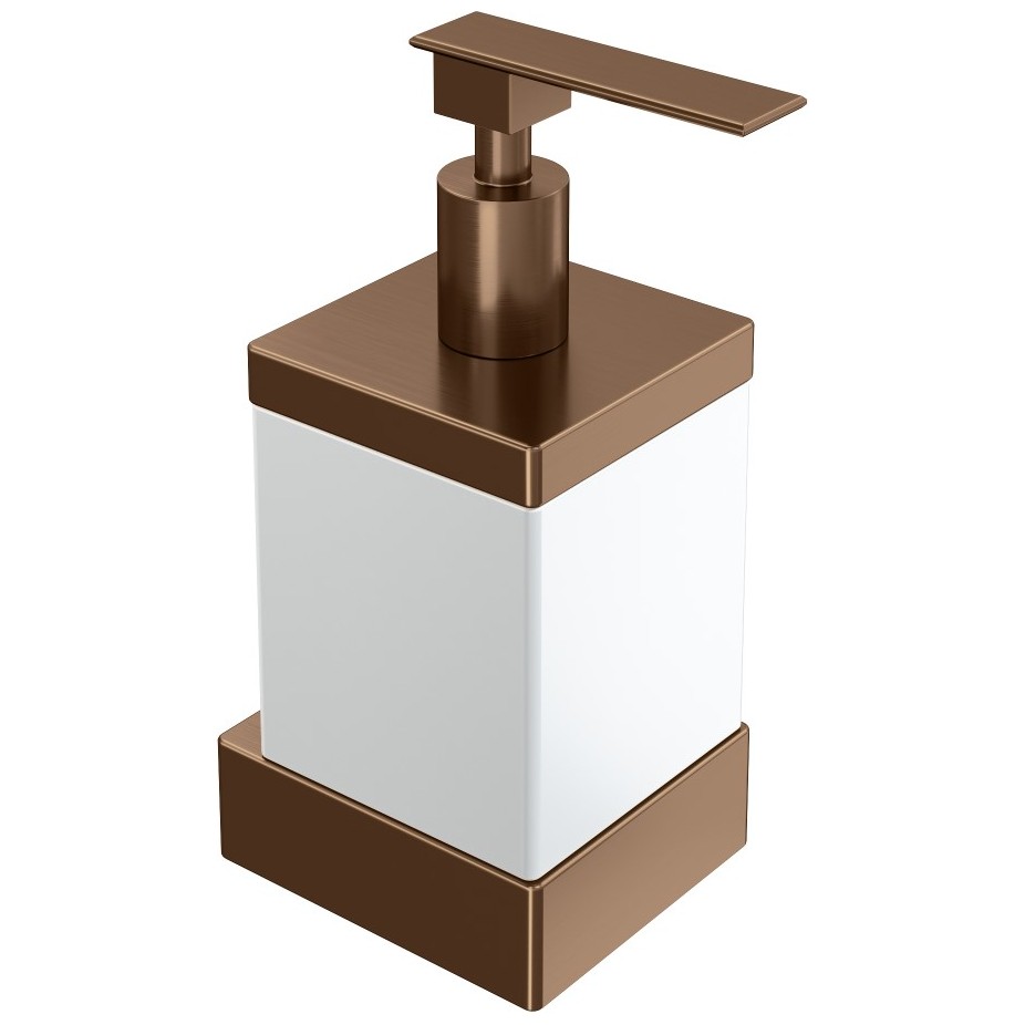 Диспенсер Богеме настенный Qubic Brushed Bronze 10727-BRB, Boheme