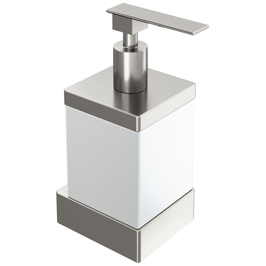 Диспенсер Богеме настенный Qubic Nickel Brush 10727-NB, Boheme
