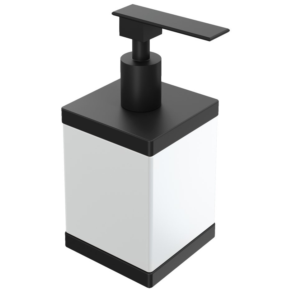 Диспенсер Богеме настольный Qubic Black 10969-B Черный, Boheme