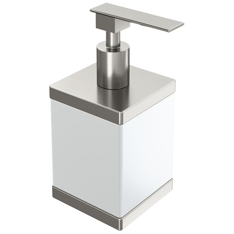 Диспенсер Богеме настольный Qubic Nickel Brush 10969-NB, Boheme
