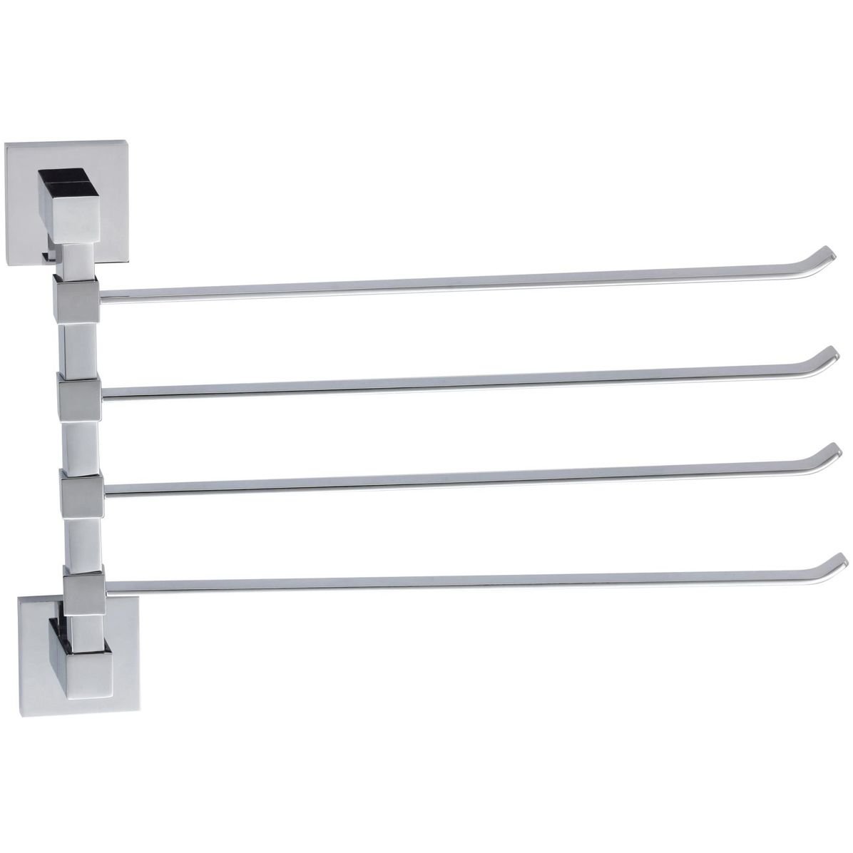 Держатель для полотенец Savol (Савол) поворотный, четверной хром S-06504A