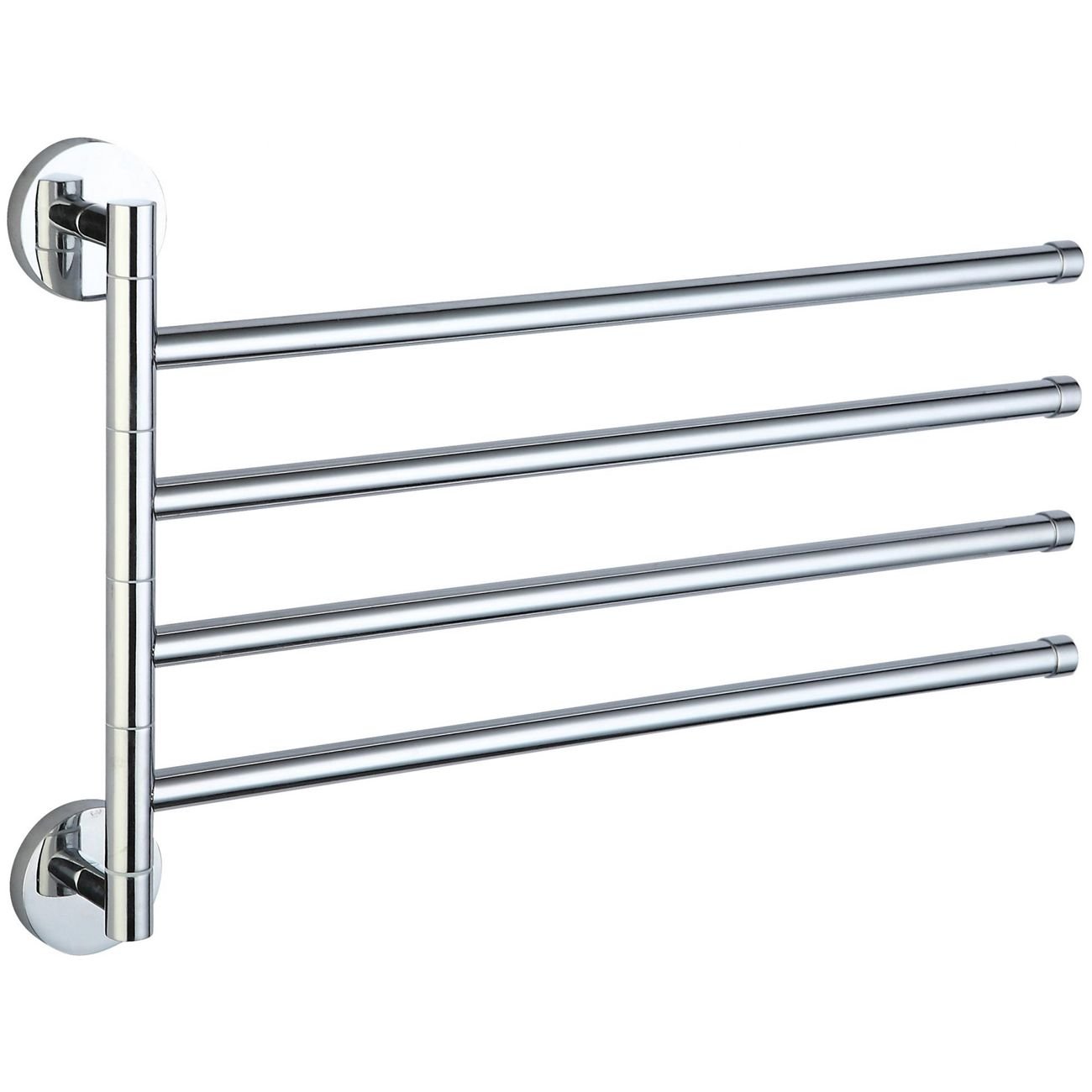 Держатель для полотенец Savol (Савол) поворотный, четверной хром S-008704