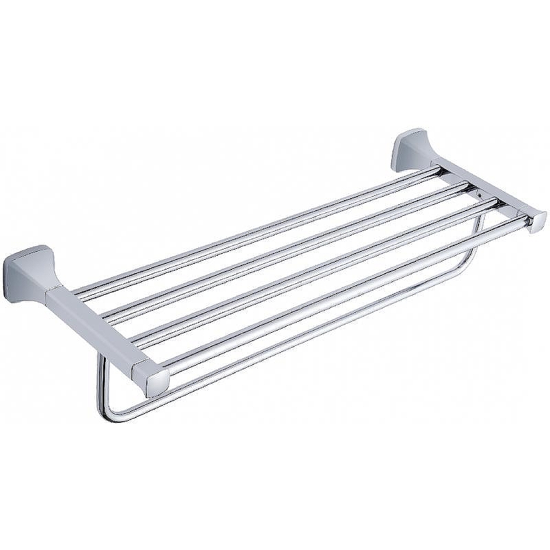 Полка для полотенец Ceramalux (Керамалюкс) Domino 95410, хром