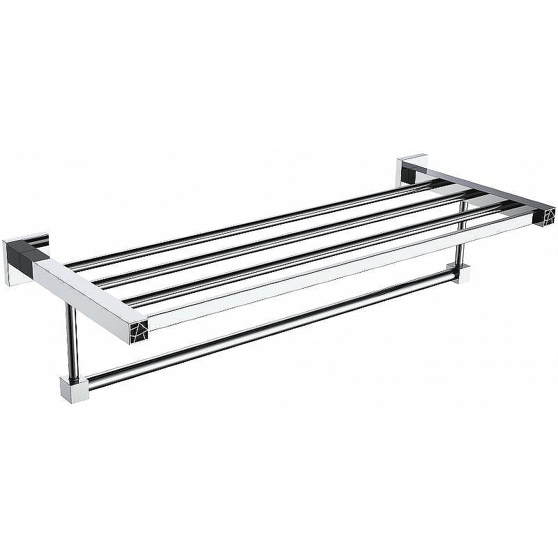 Полка для полотенец Ceramalux (Керамалюкс) Venezia 88610-1, хром