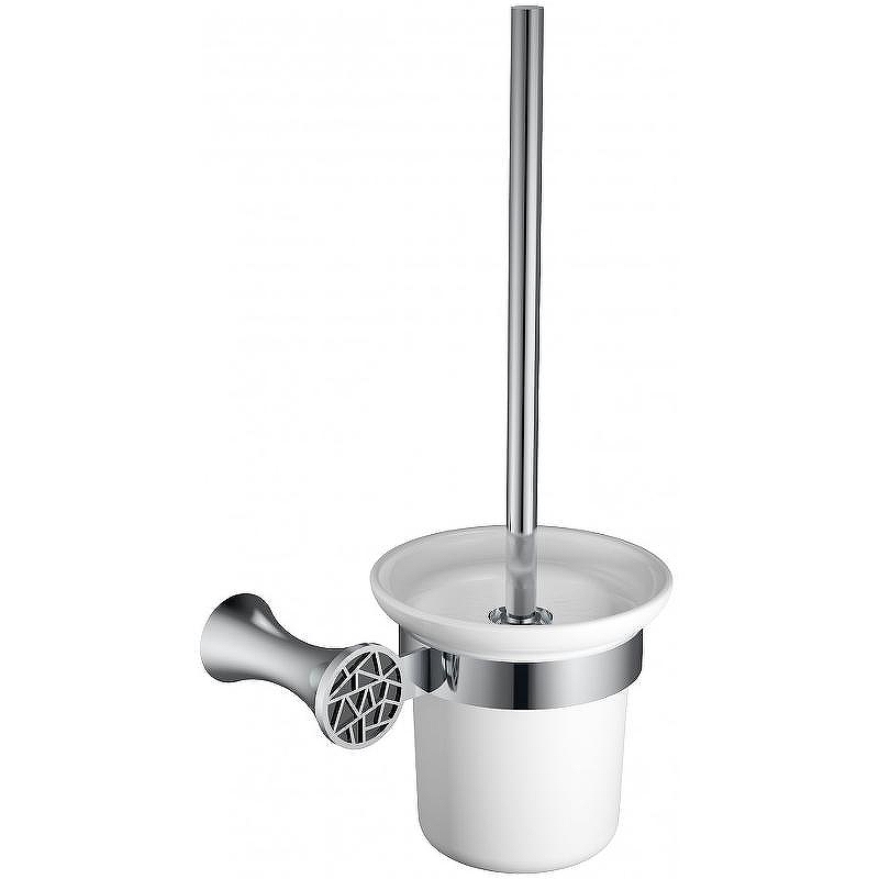 Ершик для унитаза Ceramalux (Керамалюкс) Virginia 94313A, хром