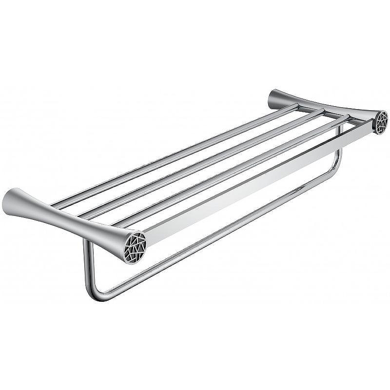 Полка для полотенец Ceramalux (Керамалюкс) Virginia 94310A, хром