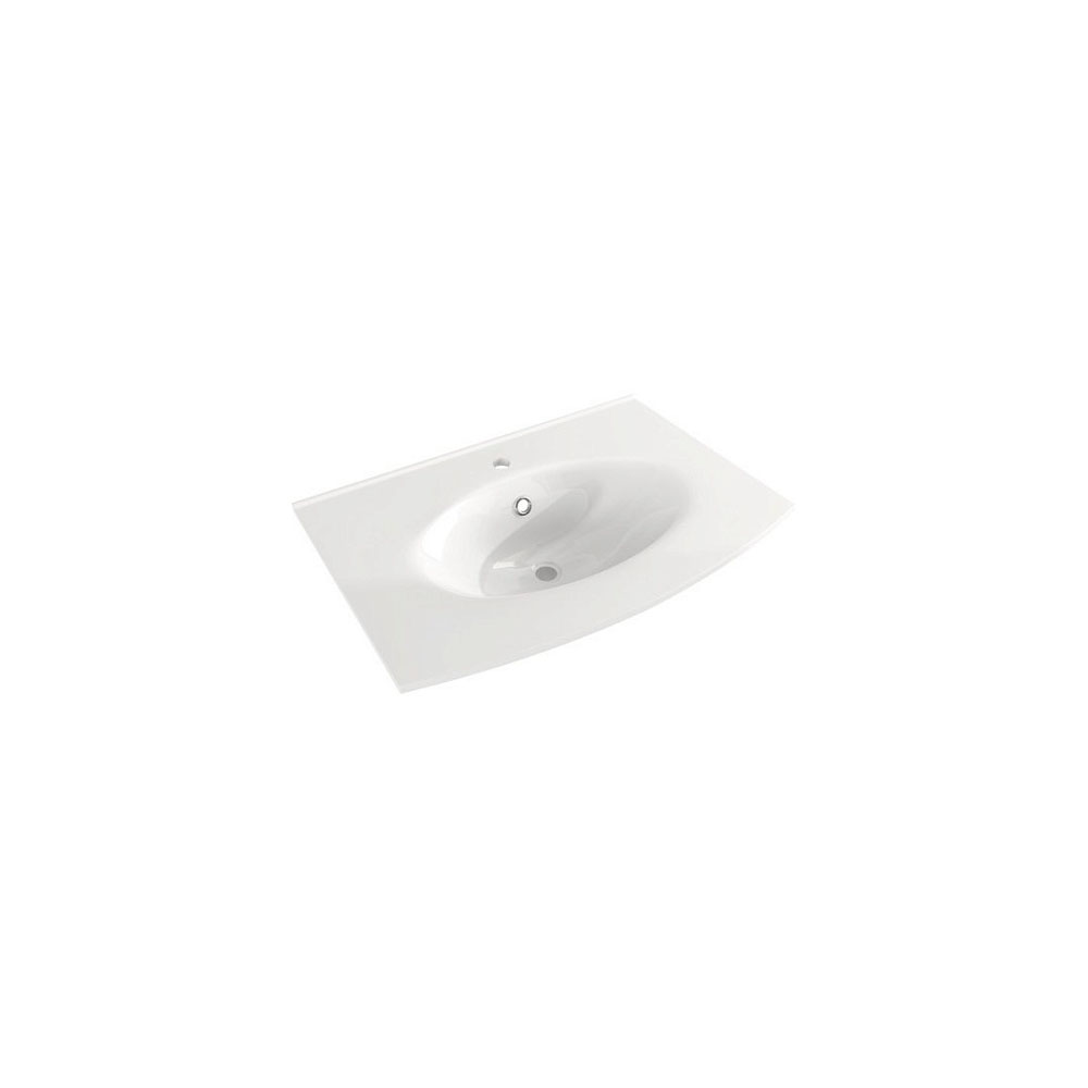 Керамическая раковина Cezares (Цезарис) Comfort 50132, 75x55 см белый