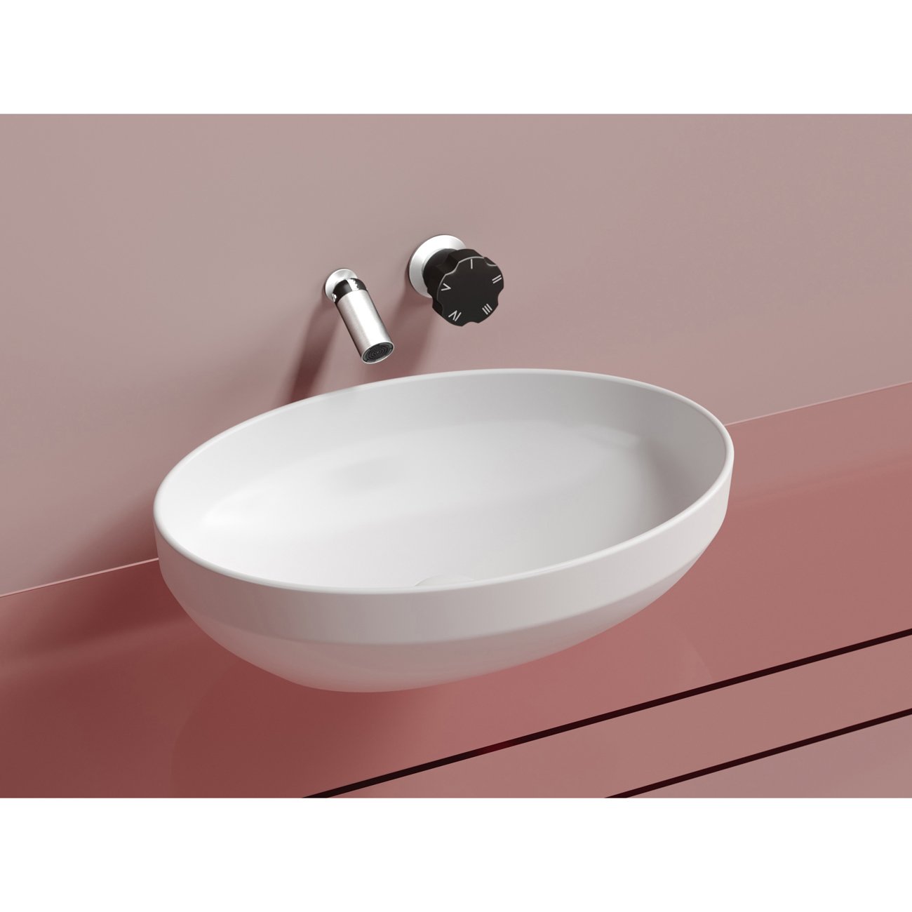 Раковина Ceramicanova (Керамиканова) Element накладная 145х502х363 мм CN6056MW Белый Матовый