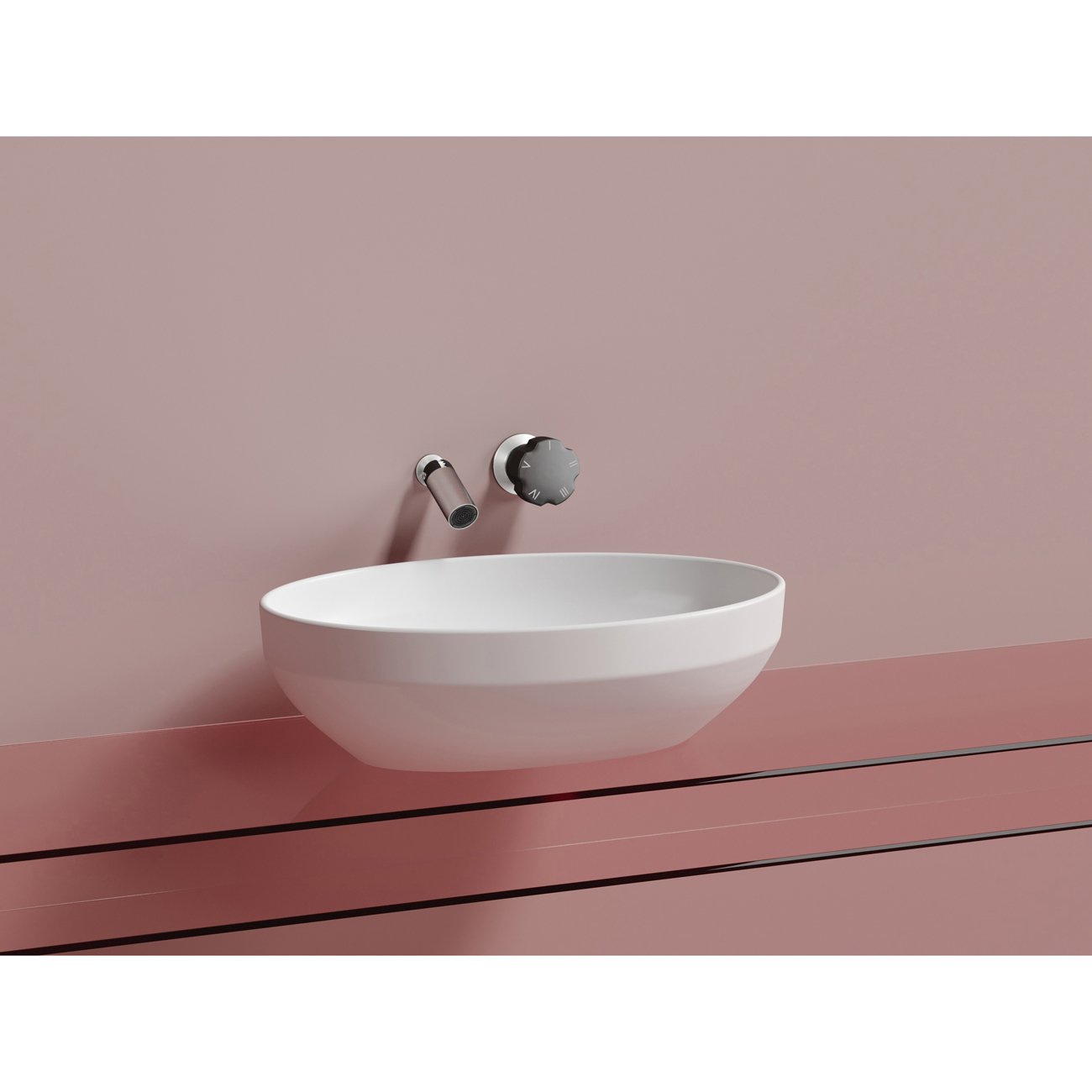 Раковина Ceramicanova (Керамиканова) Element накладная 145х502х363 мм CN6056MW Белый Матовый