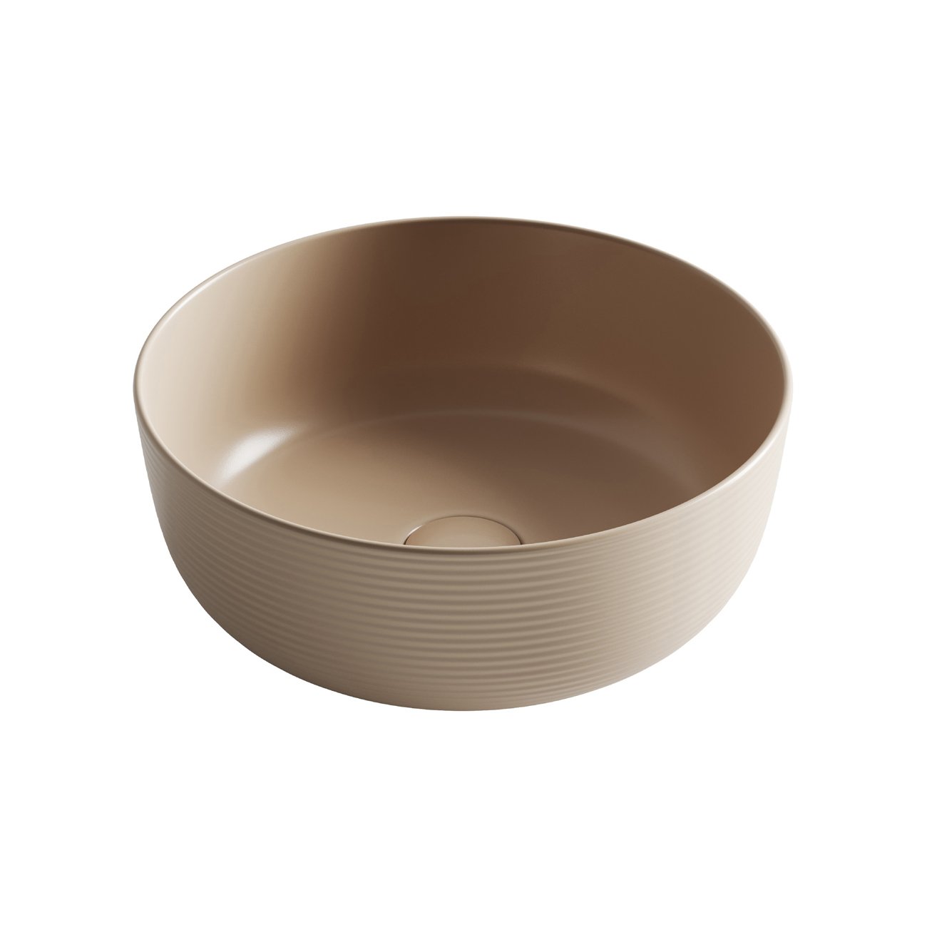 Раковина Ceramicanova (Керамиканова) Element накладная 135х356х356 мм CN6073MC Капучино матовый