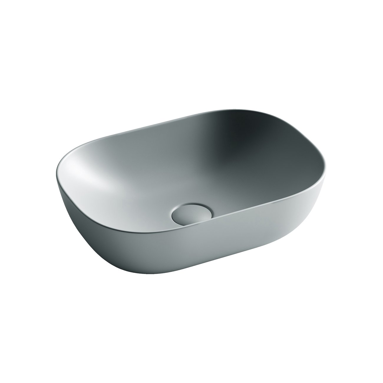 Раковина Ceramicanova (Керамиканова) Element накладная 135х455х325 мм CN6009MH Антрацит Матовый